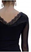 Anna Blouse w/Lace Detail