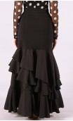 Paula Flamenco Skirt 3 Ruffles