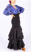 Paula Flamenco Skirt 3 Ruffles