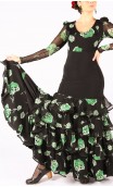 Consuelo Flamenco Skirt 4 Tulle Ruffles