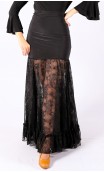 Flamenco Godet Petticoat w/Lace Ruffle