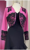 Pink Jacket w/ Lace