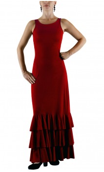 Maura Flamenco Long Dress