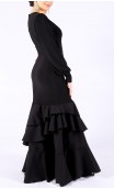 Gal Flamenco Dress w/ Ruffles