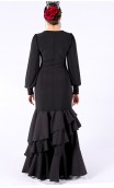 Gal Flamenco Dress w/ Ruffles