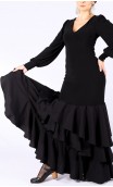 Gal Flamenco Dress w/ Ruffles