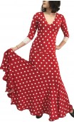 Polka Dots Marian Godet Long-Skirt