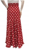 Polka Dots Marian Godet Long-Skirt