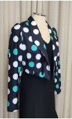 Mini-Blazer Preto c/Bolas