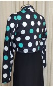 Mini-Blazer Preto c/Bolas