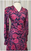 Conjunto Flamenco Saia e Blusa Preto e Vermelho