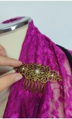 Conjunto Pañuelo de Encaje, Broche y Pentencillos