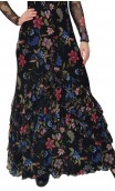 Vestido Rita de Túl Estampado c/Volantes