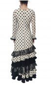 Vestido Flamenco Vera 6 Volantes c/ Pañuelo