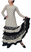 Vestido Flamenco Vera 6 Volantes c/ Pañuelo