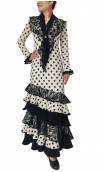 Vestido Flamenco Vera 6 Volantes c/ Pañuelo