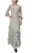 Vestido Flamenco Camilla 6 Volantes