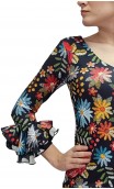 Lucy Printed Top 3/4 sleeves