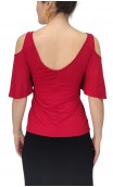 Blusa Ole con Ole Manga Fluida