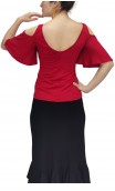Blusa Ole con Ole Manga Fluida