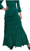 Saia Flamenca Simone 7 Babados