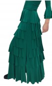Saia Flamenca Simone 7 Babados