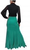 Falda Flamenca Luiza Extra Godet
