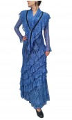 Lace Long-Dress w/Scarf