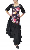 Vestido Flamenco Raquel Floral