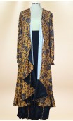 Sobrevestido Mostaza c/ Negro