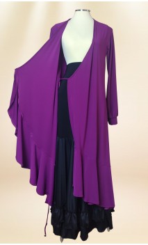 Sobrevestido Transpassado Liso