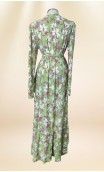 Sobrevestido Verde Floral
