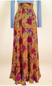 Falda Flamenca Amarillo Floral