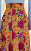 Falda Flamenca Amarillo Floral