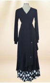 Plain Violet Overdress