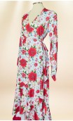 Floral Print Overdress