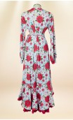 Floral Print Overdress