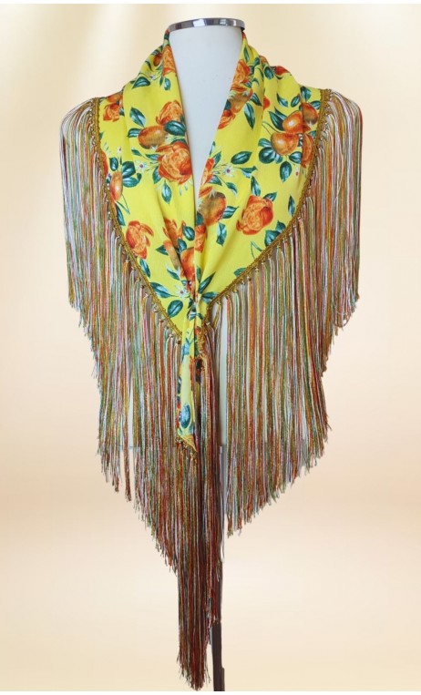 Flamenco Shawl w/Fringe