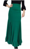 Falda Flamenca Verde Extra Godet