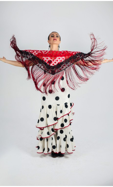 Mantoncillo Flamenco c/Flecos