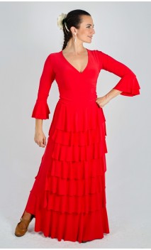 Conjunto Saia e Blusa Vermelho