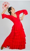 Falda Flamenca Simone 7 Volantes