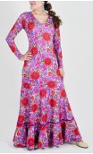 Vestido Flamenco Mercedes Godet