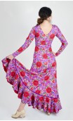 Vestido Flamenco Mercedes Godet