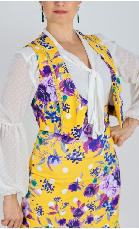 Georgia Floral Mini-Vest