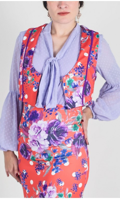 Georgia Floral Mini-Vest