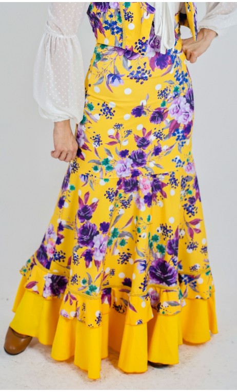 Saia Flamenca Georgia Floral