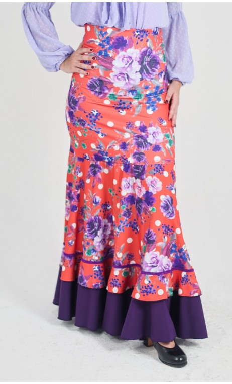Saia Flamenca Georgia Floral