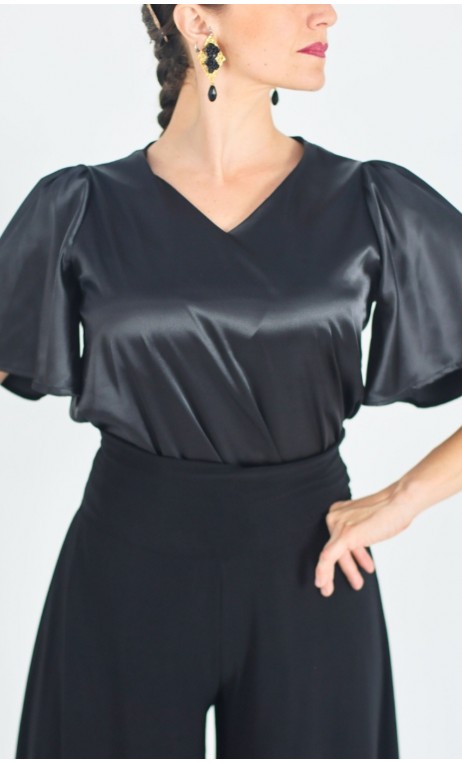 Blusa Alba de Cetim