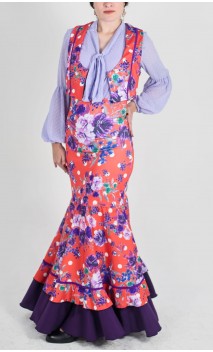 Mini-colete Georgia Floral